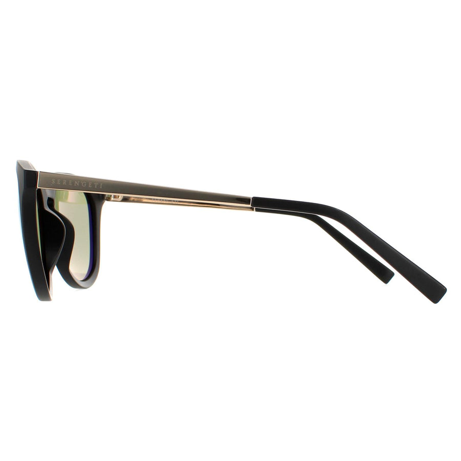 Serengeti Sunglasses Brawley SS556005 Matte Black Saturn 555nm