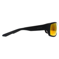 Dragon Sunglasses Ventura XL 42787-004 Matte Black Orange Ionized