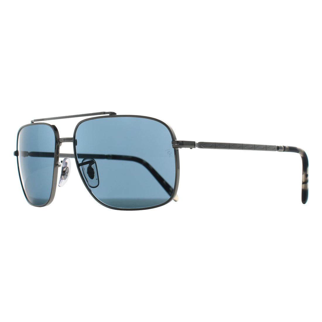 Ray-Ban Sunglasses RB3796 003/R5 Polished Silver Blue