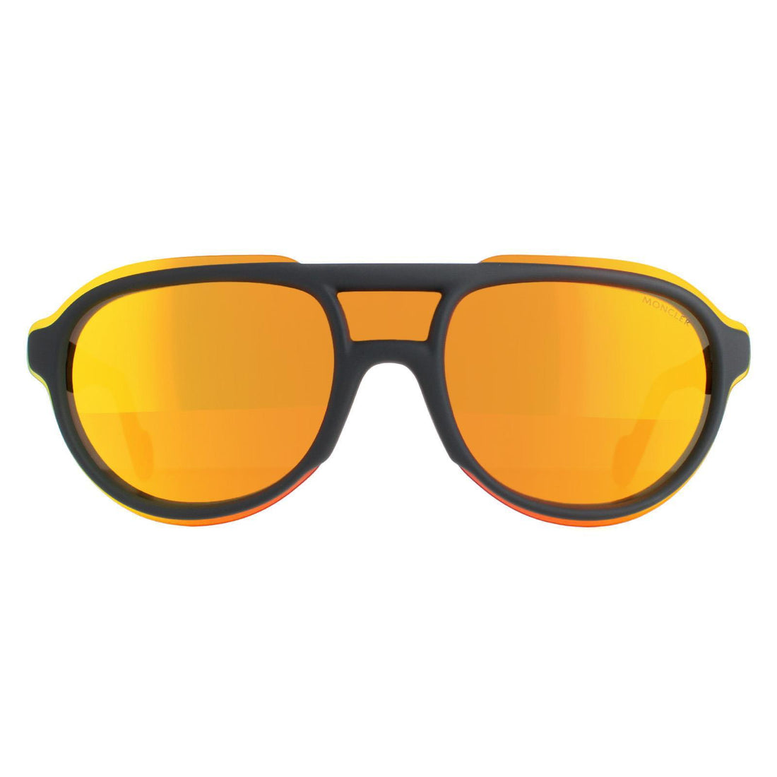 Moncler Sunglasses ML0055 20C Grey Orange Mirror