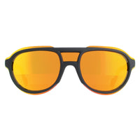 Moncler Sunglasses ML0055 20C Grey Orange Mirror