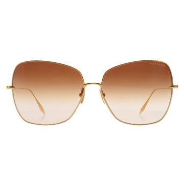 Dita Sunglasses Zazoe DTS145-A-01 Yellow Gold Dark Brown to Clear Gradient