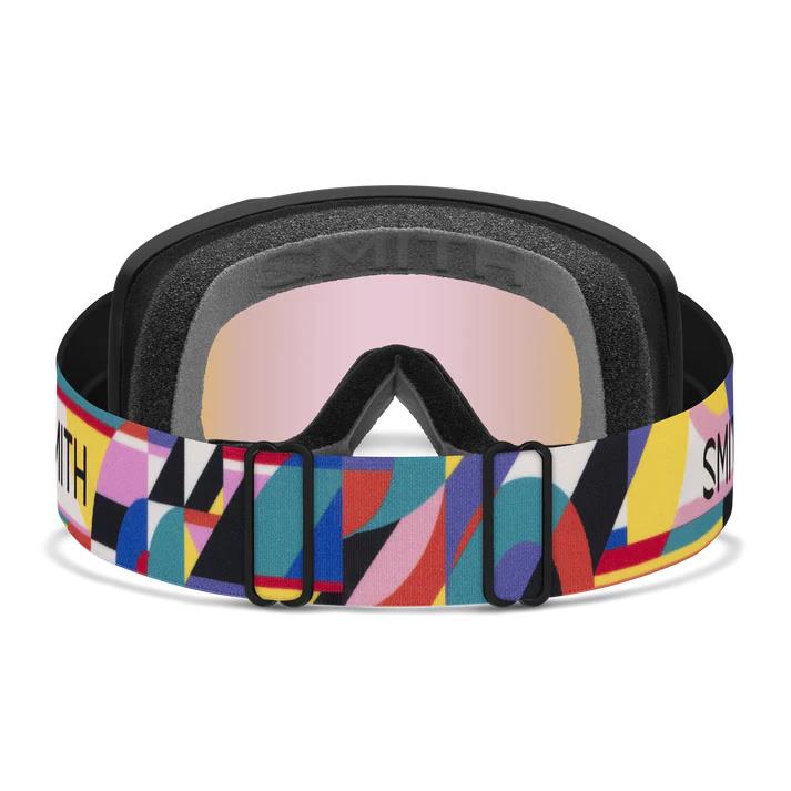 Smith Ski Goggles Tribute 3SP ZF Formations Blue Sensor Mirror