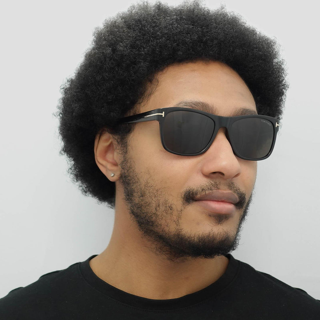 Tom Ford Sunglasses Giulio FT0698 01J Shiny Black Roviex