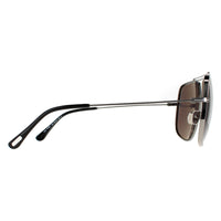 Tom Ford Sunglasses FT0927 Liam 12A Ruthenium Grey