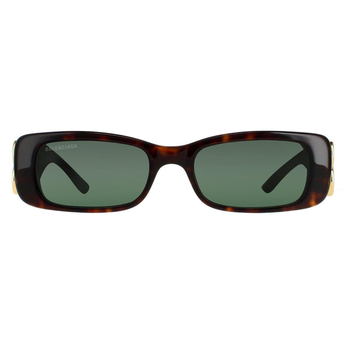 Balenciaga Sunglasses BB0096S 002 Dark Havana Green