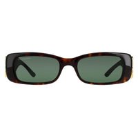 Balenciaga Sunglasses BB0096S 002 Dark Havana Green