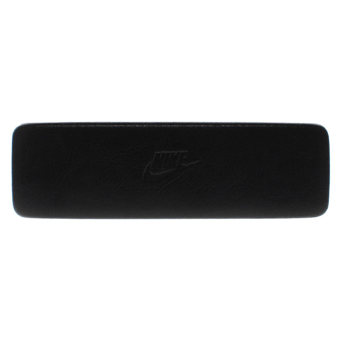 Nike Medium Brown Glasses Eyeglasses Hard Case Faux Leather w cleaning cloth