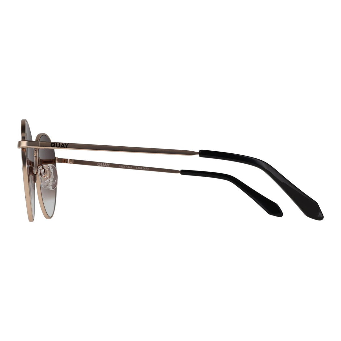Quay Sunglasses Loop Me In 47790 Gold Brown Gradient