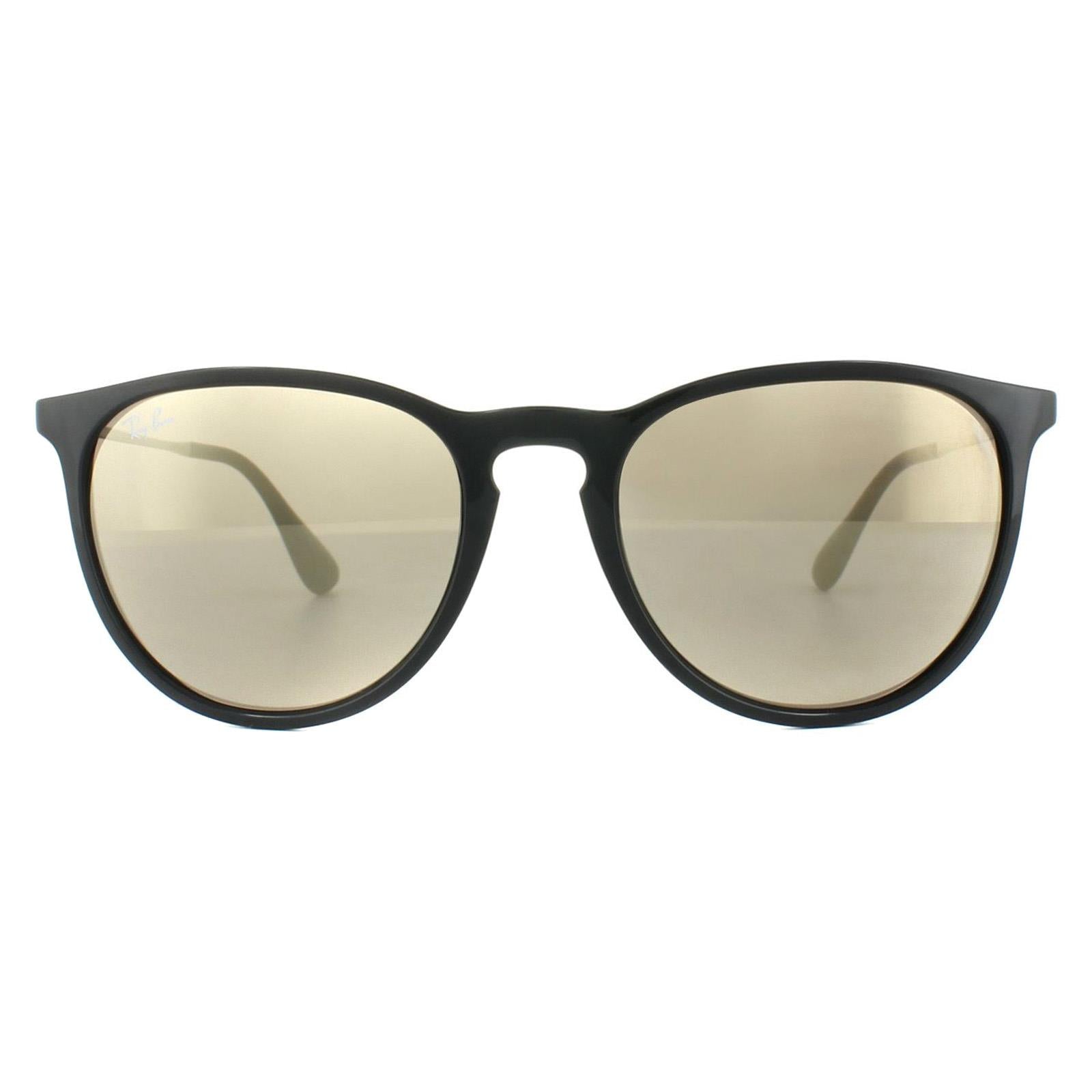 Sunglasses Erika 4171 601 5A Light Brown Gold Mirror