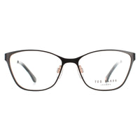 Ted Baker Glasses Frames TB2227 Maddox 004 Black and Rose Gold Women