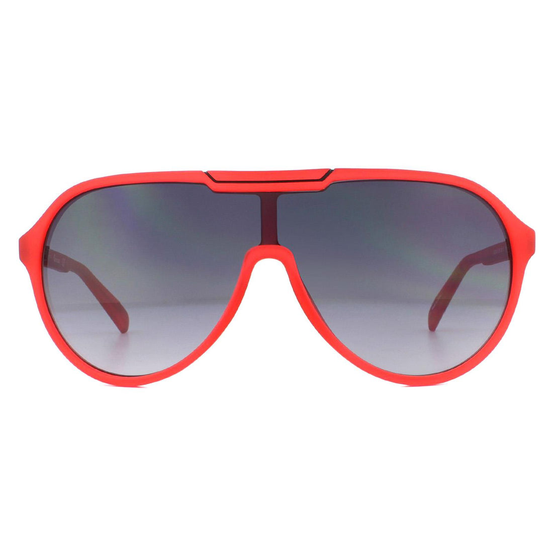 Guess Sunglasses GG2146 67B Matte Red Smoke Grey Gradient