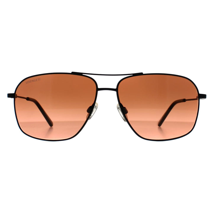 Serengeti Sunglasses Dorwinn SS578004 Matte Black Mineral Drivers Gradient Photochromic