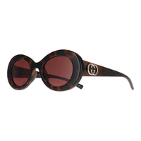 Gucci Sunglasses GG2026S 002 Havana Brown Red