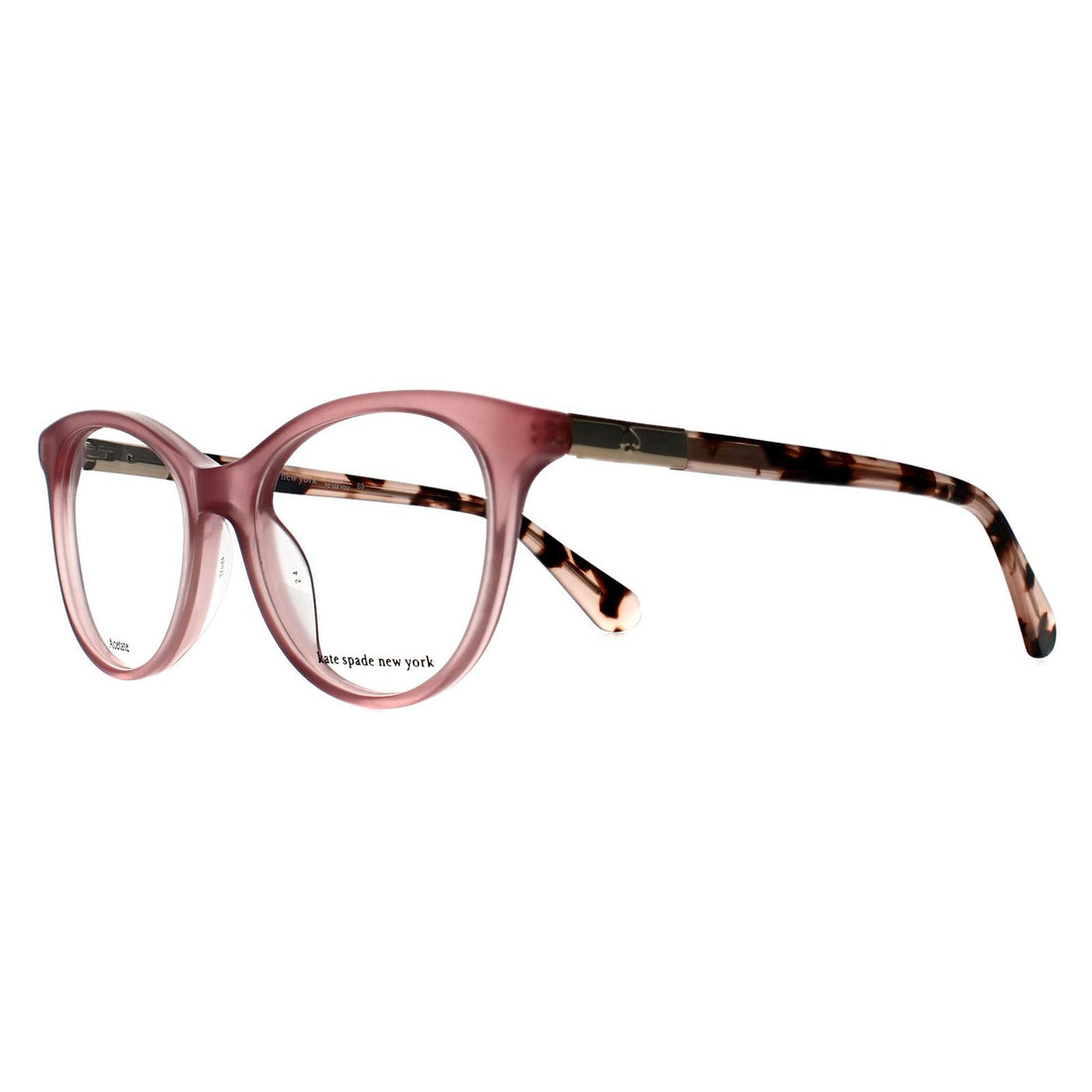 Kate Spade Glasses Frames Caelin 35J Transparent Pink Women