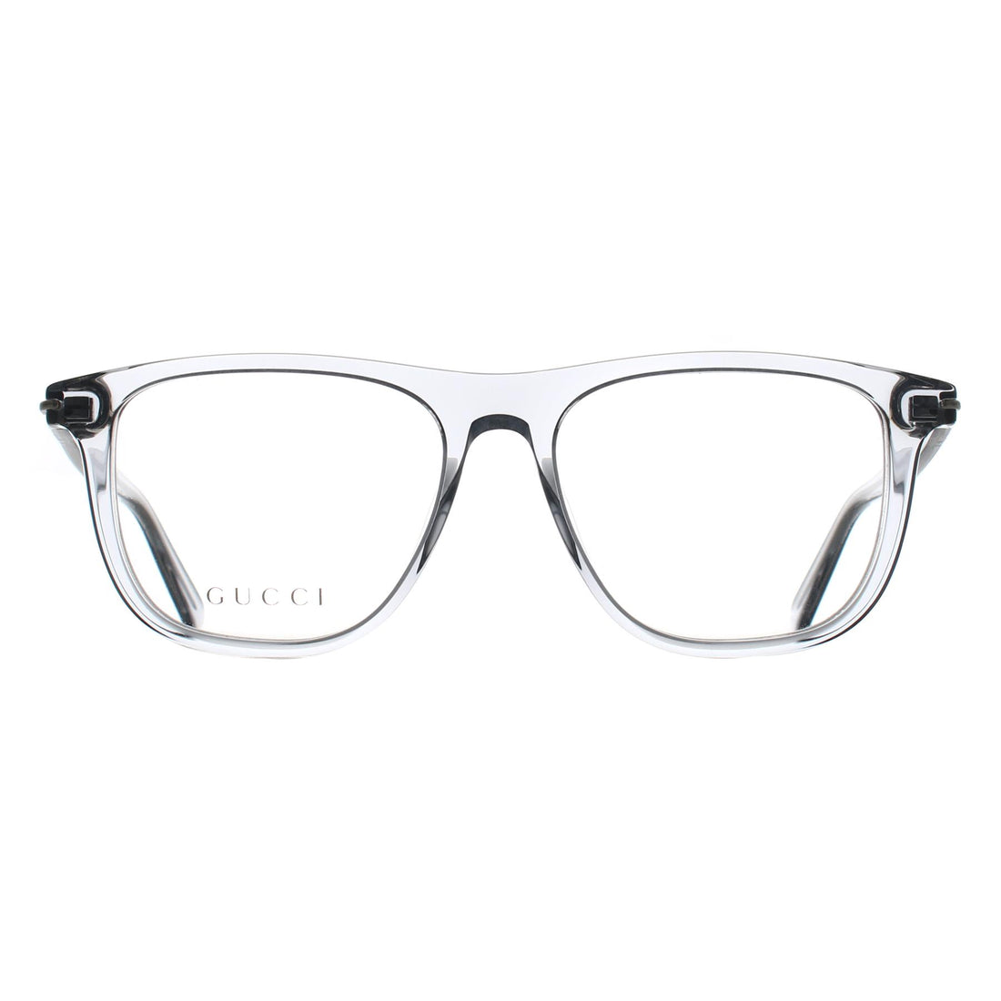Gucci Glasses Frames GG2130O 004 Transparent Grey Men