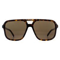 Dolce & Gabbana DG4354 Sunglasses Havana / Brown Gradient