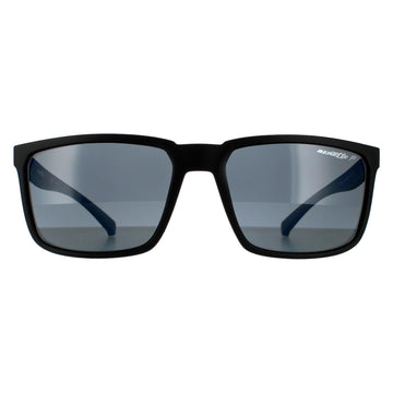 Arnette Stripe AN4251 Sunglasses Matte Black Dark Grey Polarized