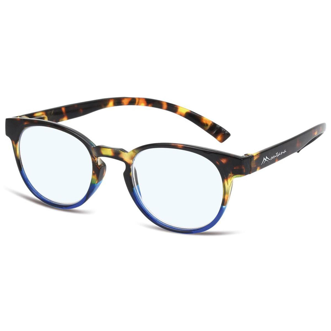 Montana Reading Glasses BLFMNR1 A 0.00 Tortoise Blue Men Women