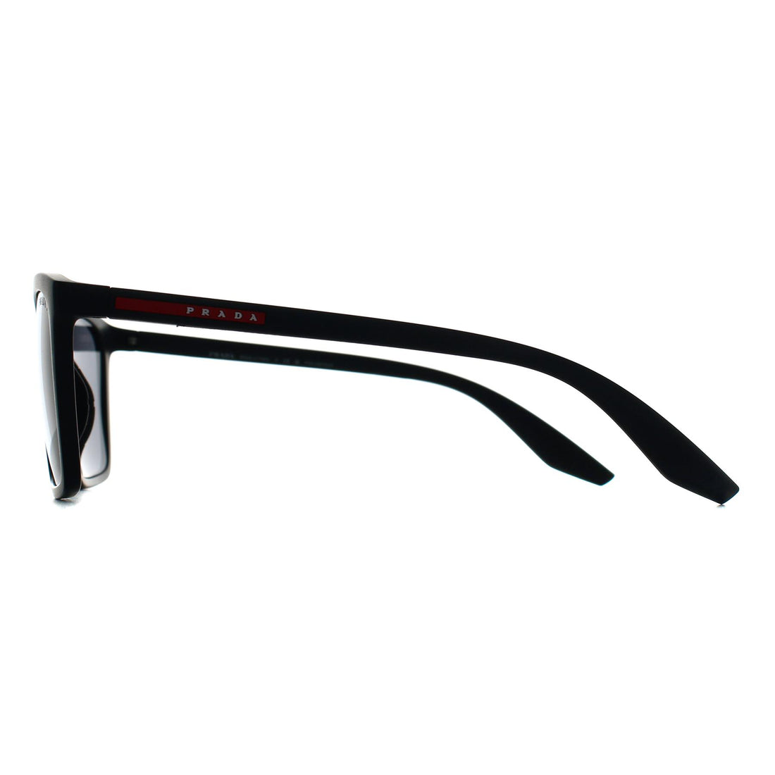Prada Sport Sunglasses PSB08S 1BO02G Matte Black Dark Grey Polarized
