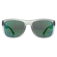 Tommy Hilfiger TH 1556/S Sunglasses Matt Grey / Green Mirror 53