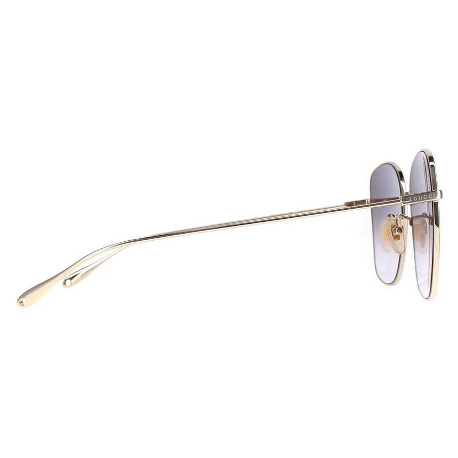 Gucci Sunglasses GG1030SK 003 Gold Grey Gradient