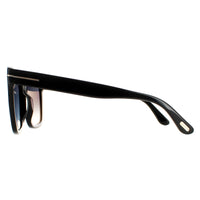 Tom Ford Sunglasses Selby FT0952 01D Shiny Black Smoke Polarized