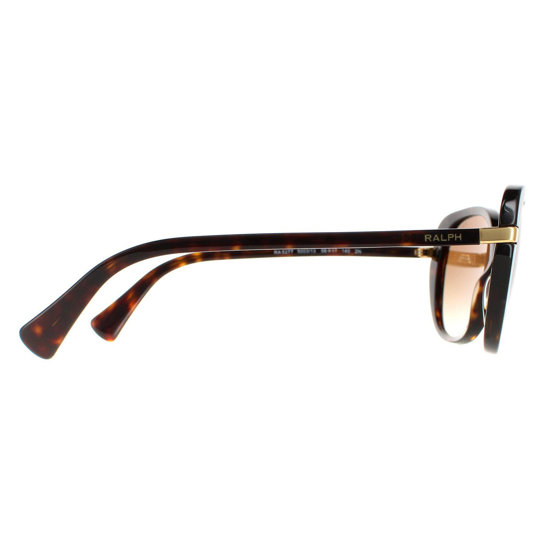 Ralph by Ralph Lauren Sunglasses RA5277 500313 Shiny Dark Havana Brown Gradient