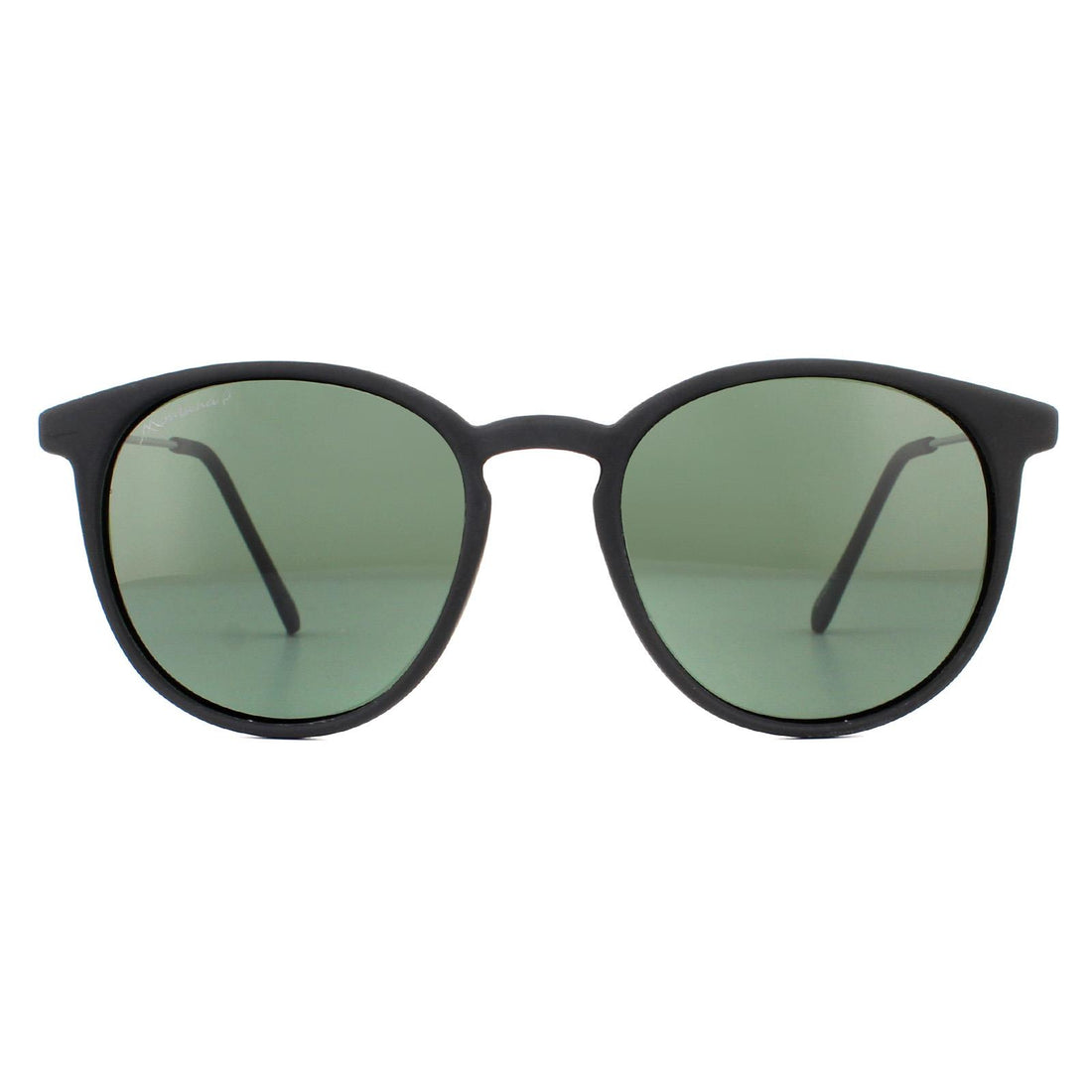Montana MP33 Sunglasses Black Rubbertouch / G-15 Green Polarized