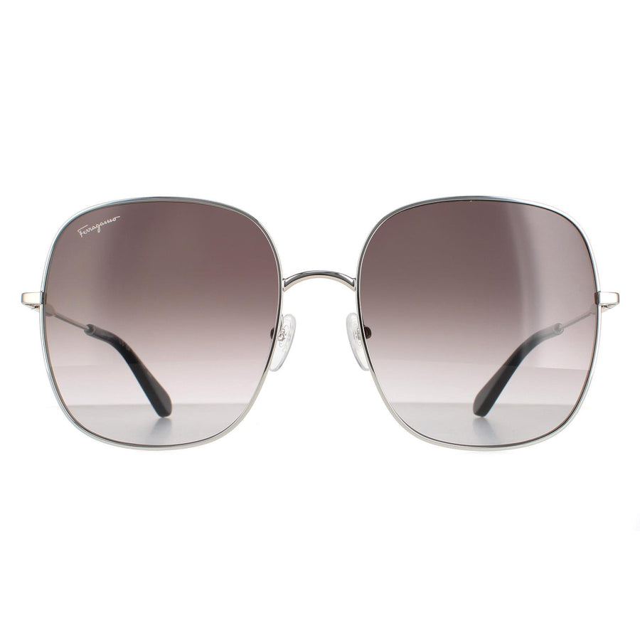 Salvatore Ferragamo Sunglasses SF300S 041 Silver Grey  display picture 1