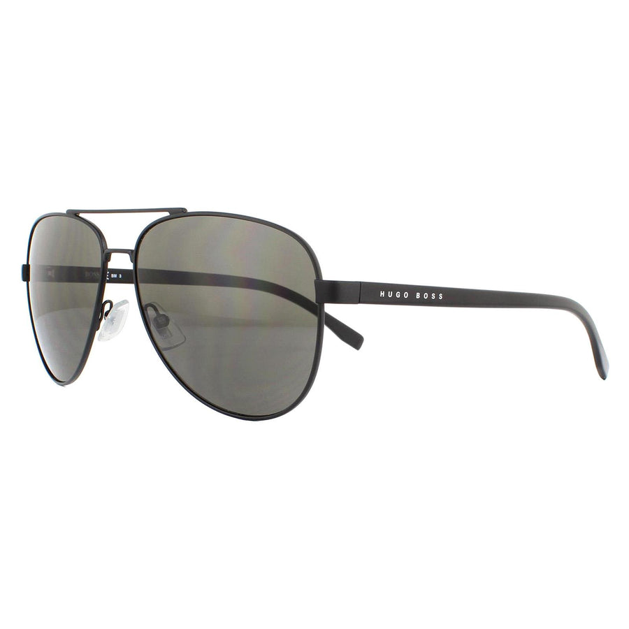 Hugo Boss Sunglasses BOSS 0761/S 10G NR Matte Black Grey