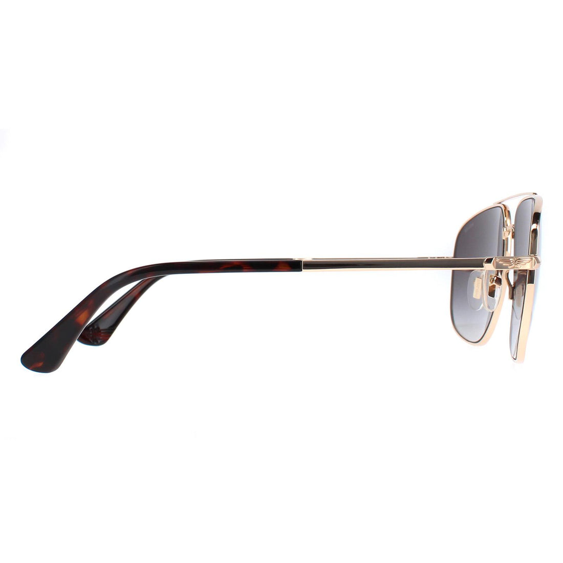Police Sunglasses SPLE04 0300 Shiny Total Rose Gold Smoke Gradient