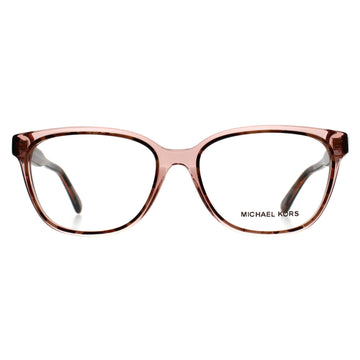 Michael Kors Glasses Frames MK4090 Martinique 3251 Transparent Rose and Pink Tortoise Women