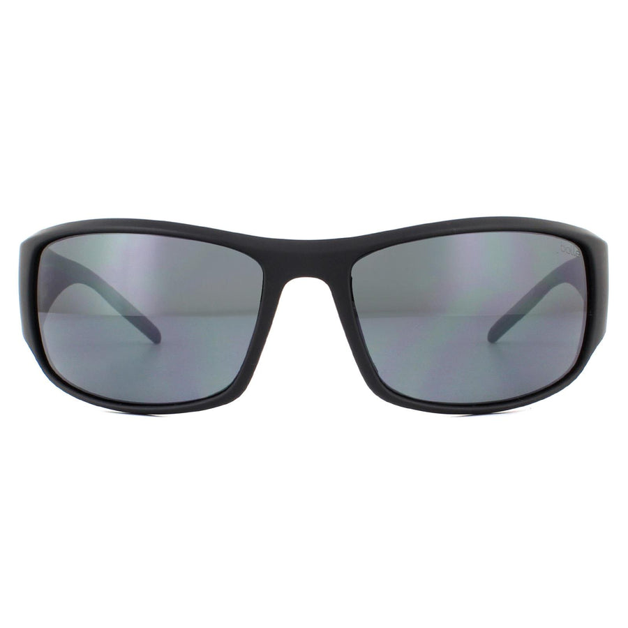 Bolle King Sunglasses Matte Black / TNS Grey Polarized