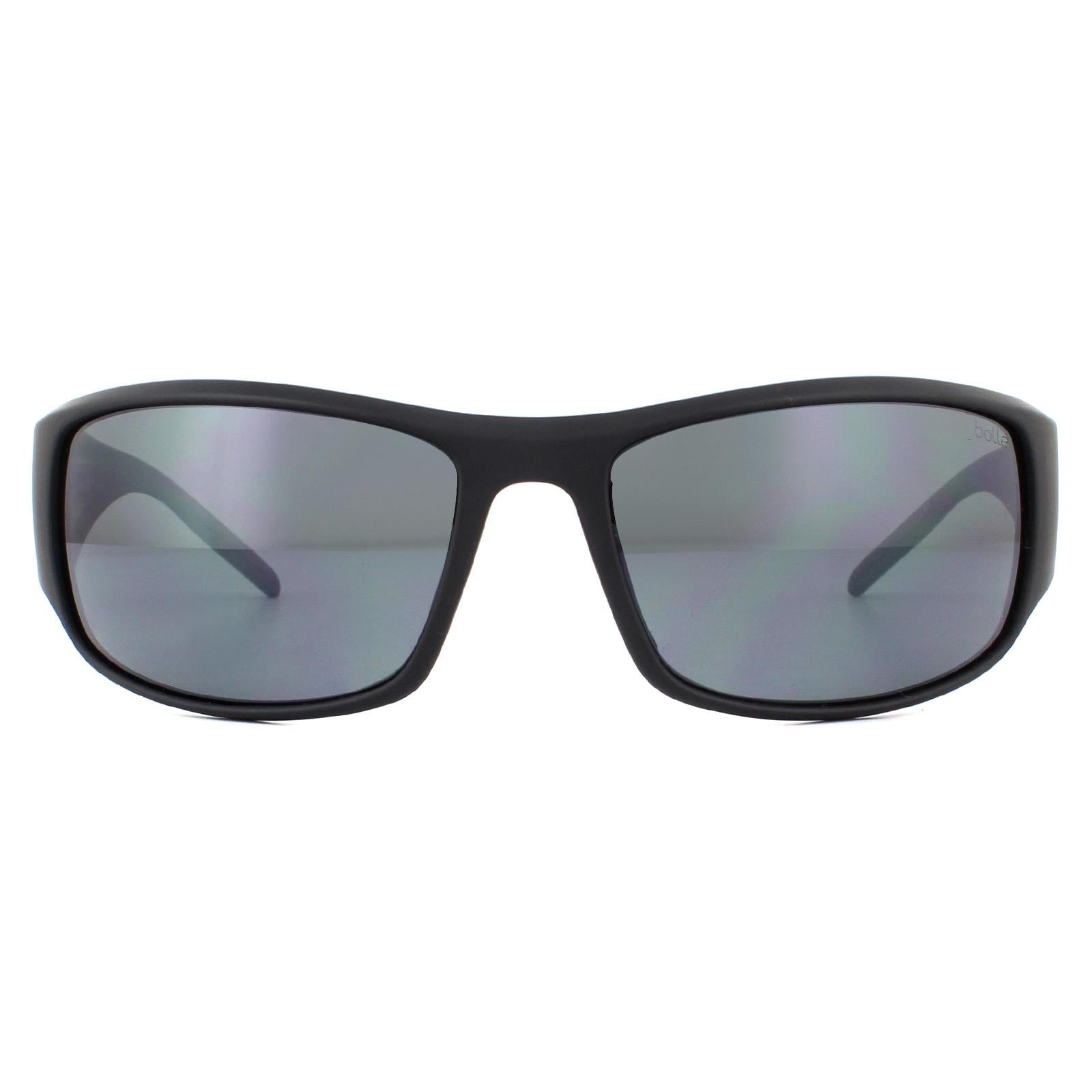 Sunglasses King 12573 Matte Black TNS Grey Polarized