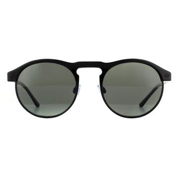 Giorgio Armani Sunglasses AR8090 501758 Black Green Polarized