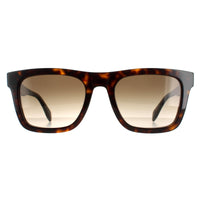 Alexander McQueen AM0301S Sunglasses Dark Havana / Brown Gradient
