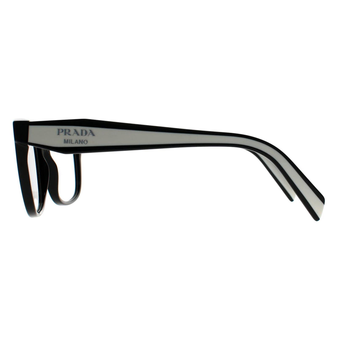 Prada Glasses Frames PR 17ZV 1AB1O1 Black Women