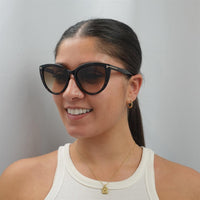 Tom Ford Sunglasses Isabella FT0915 52F Dark Havana Brown Gradient