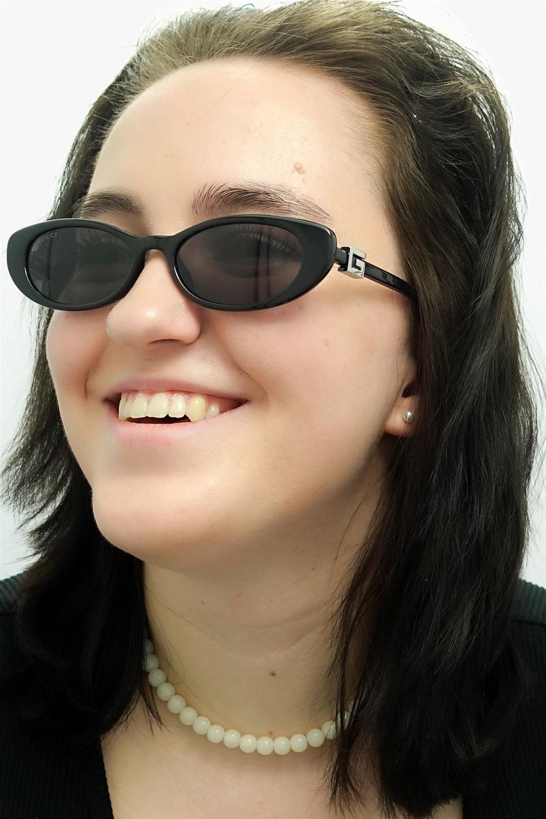 Gucci Sunglasses GG1680S 001 Black Grey