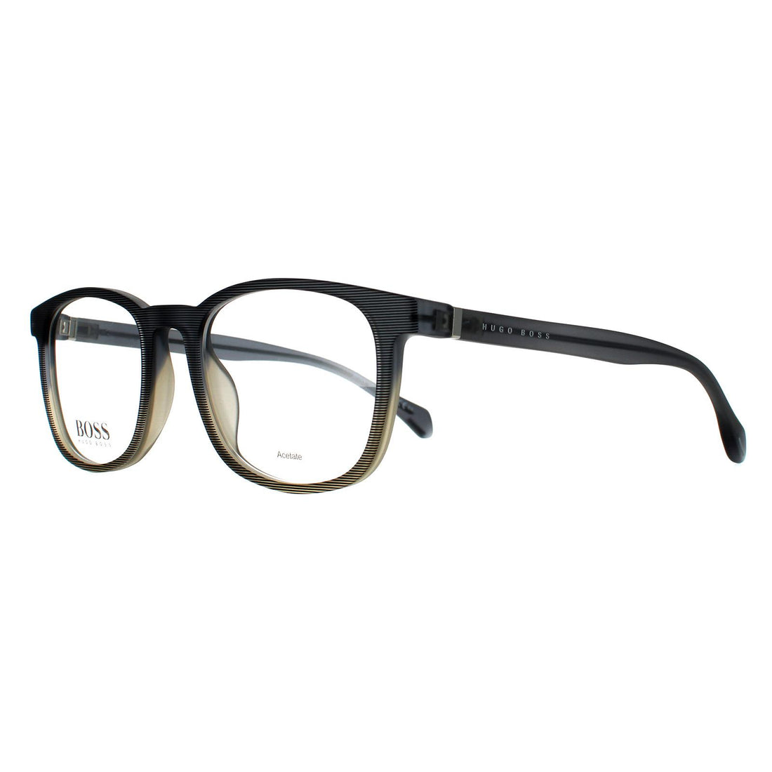 Hugo Boss Glasses Frames BOSS 1085/IT PK3 Matte Grey Brown Pattern Men