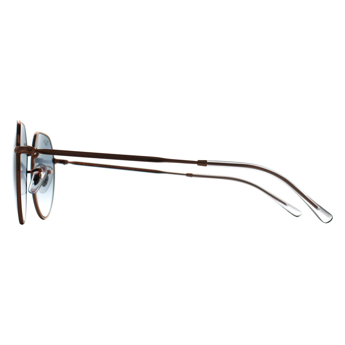 Ray-Ban Sunglasses RB3565 Jack 92023F Polished Rose Gold Blue Gradient