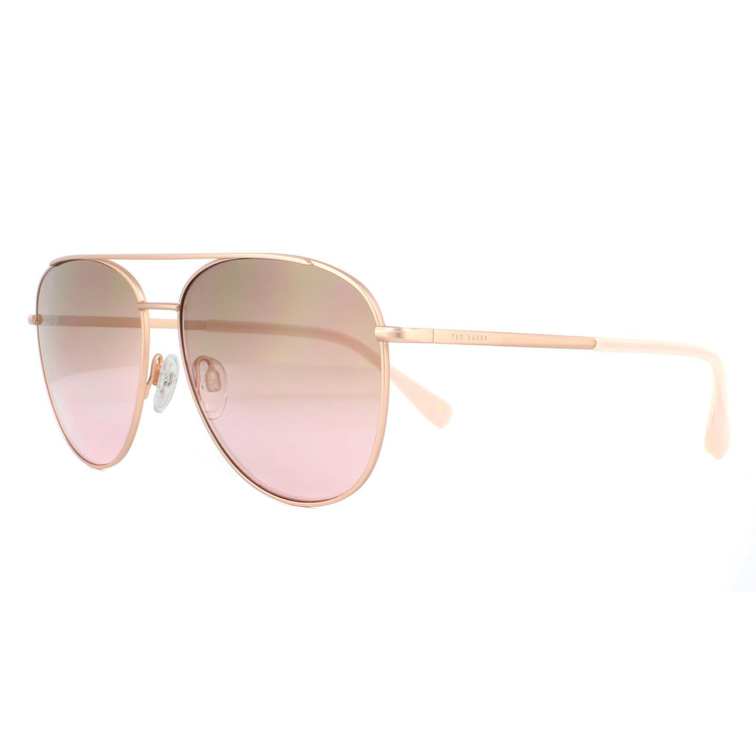 Ted Baker Sunglasses TB1524 Demi 402 Brushed Rose Gold Brown Gradient