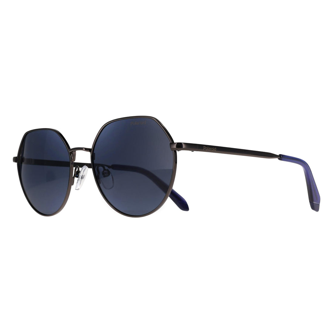 Polaroid Kids Sunglasses PLD 8074/S KJ1 C3 Dark Ruthenium Blue Polarized