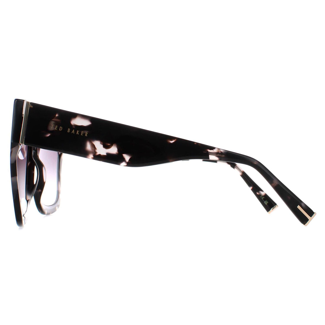 Ted Baker Sunglasses TB1666 Tanyo 048 Black Havana Grey Gradient