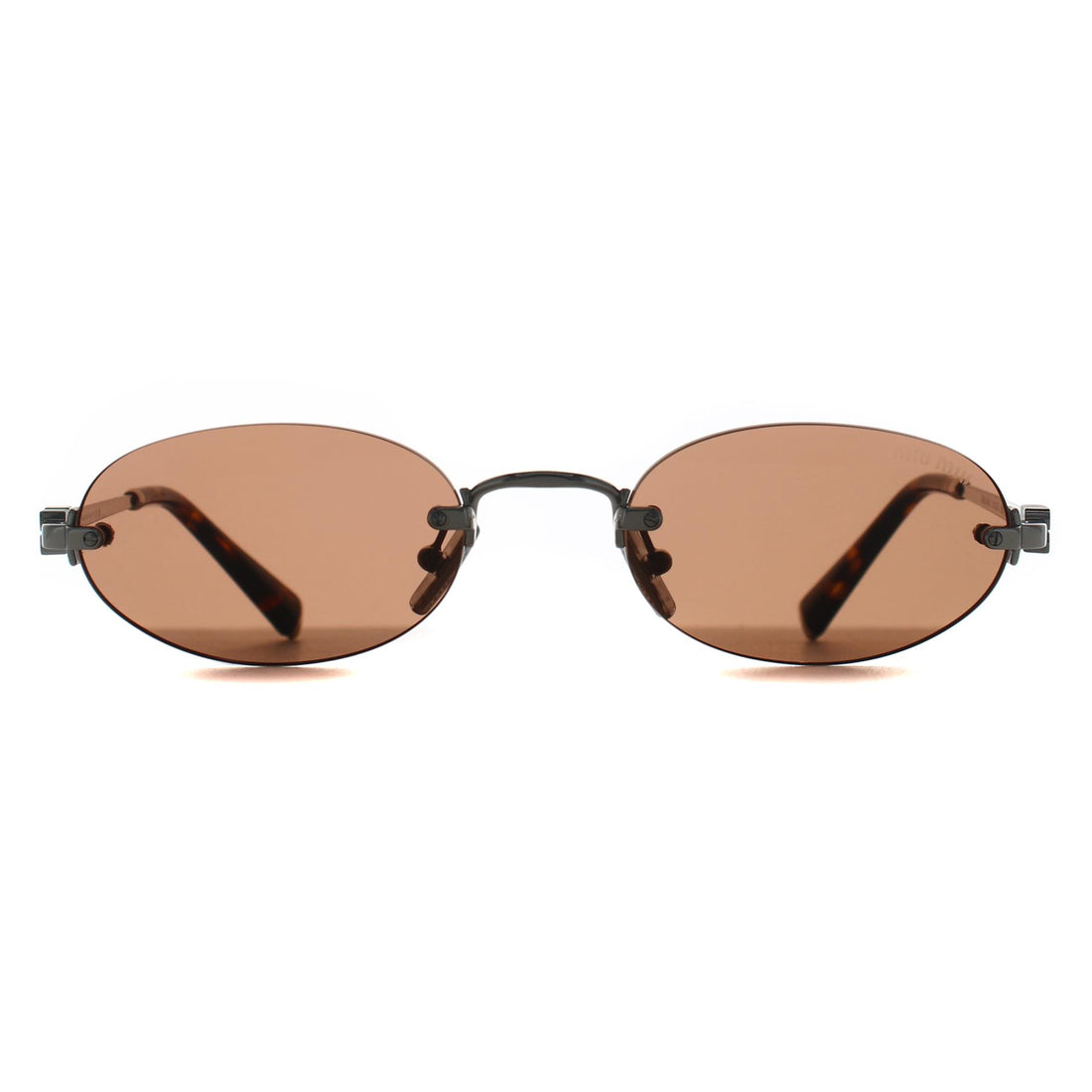 Miu Miu Sunglasses MUA54S 1BC90Q Silver Brown