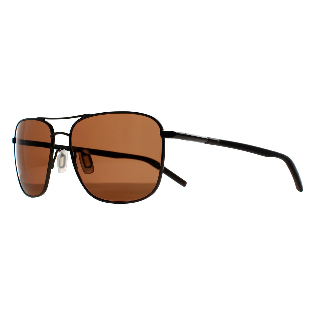Serengeti Sunglasses Spello 8799 Shiny Gunmetal Mineral Polarized Drivers Brown