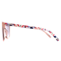 Ted Baker Sunglasses TB1646 Delfi 203 Transparent Pink Grey Gradient