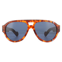Moncler ML0095 Sunglasses Havana / Blue