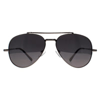 Montana Sunglasses MP185 F Shiny Gunmetal Smoke Grey Polarized